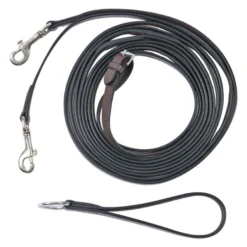 Premier® Premier Leather Draw Reins With Girth Loop