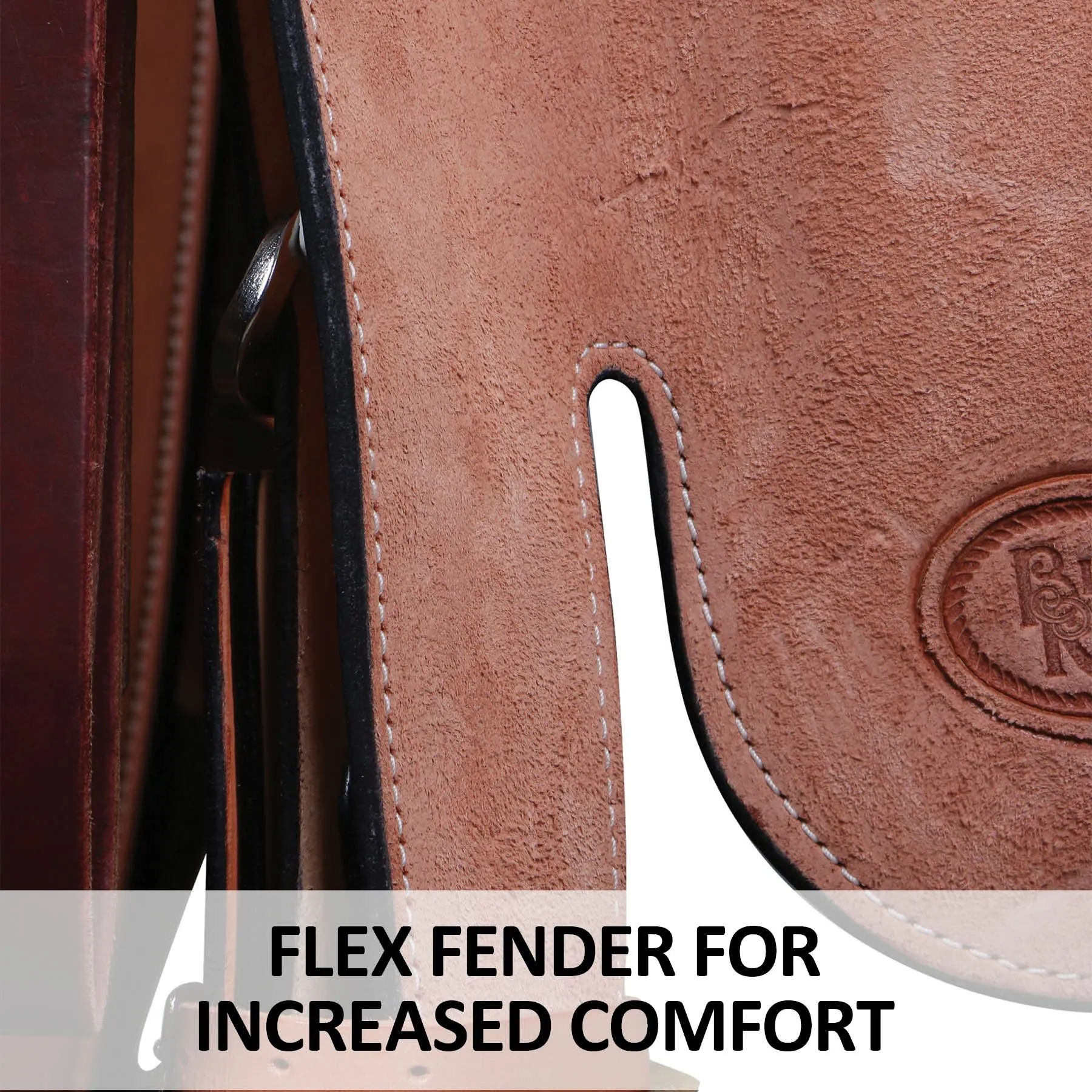 Billy Royal® Roughout Classic Work Saddle 6 Billy Royal® Roughout Classic Work Saddle - Image 6