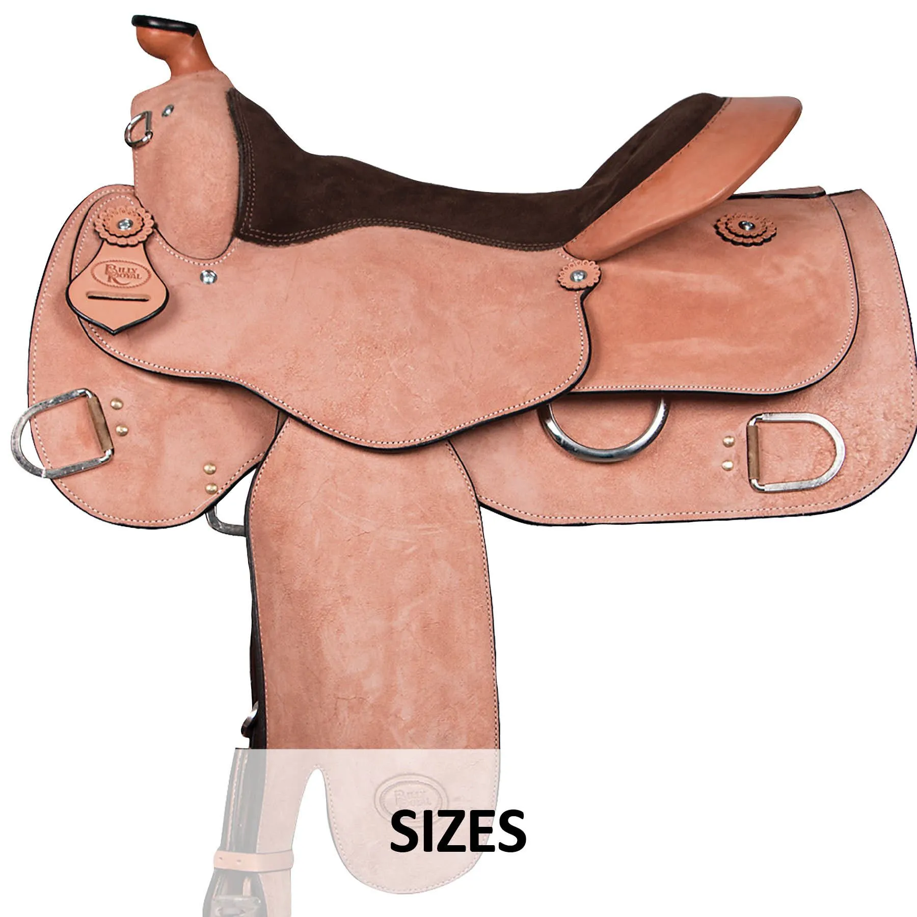 Billy Royal® Roughout Classic Work Saddle 8 Billy Royal® Roughout Classic Work Saddle - Image 8
