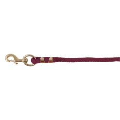 Dura-Tech 10' Nylon Lead Rope -Weaver Leather Shop 10585 burgundy
