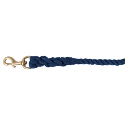 Dura-Tech® 10' Cotton Lead Rope -Weaver Leather Shop 10587 navy