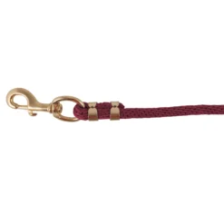 Dura-Tech® 8' Nylon Lead Rope -Weaver Leather Shop 10589 burgundy