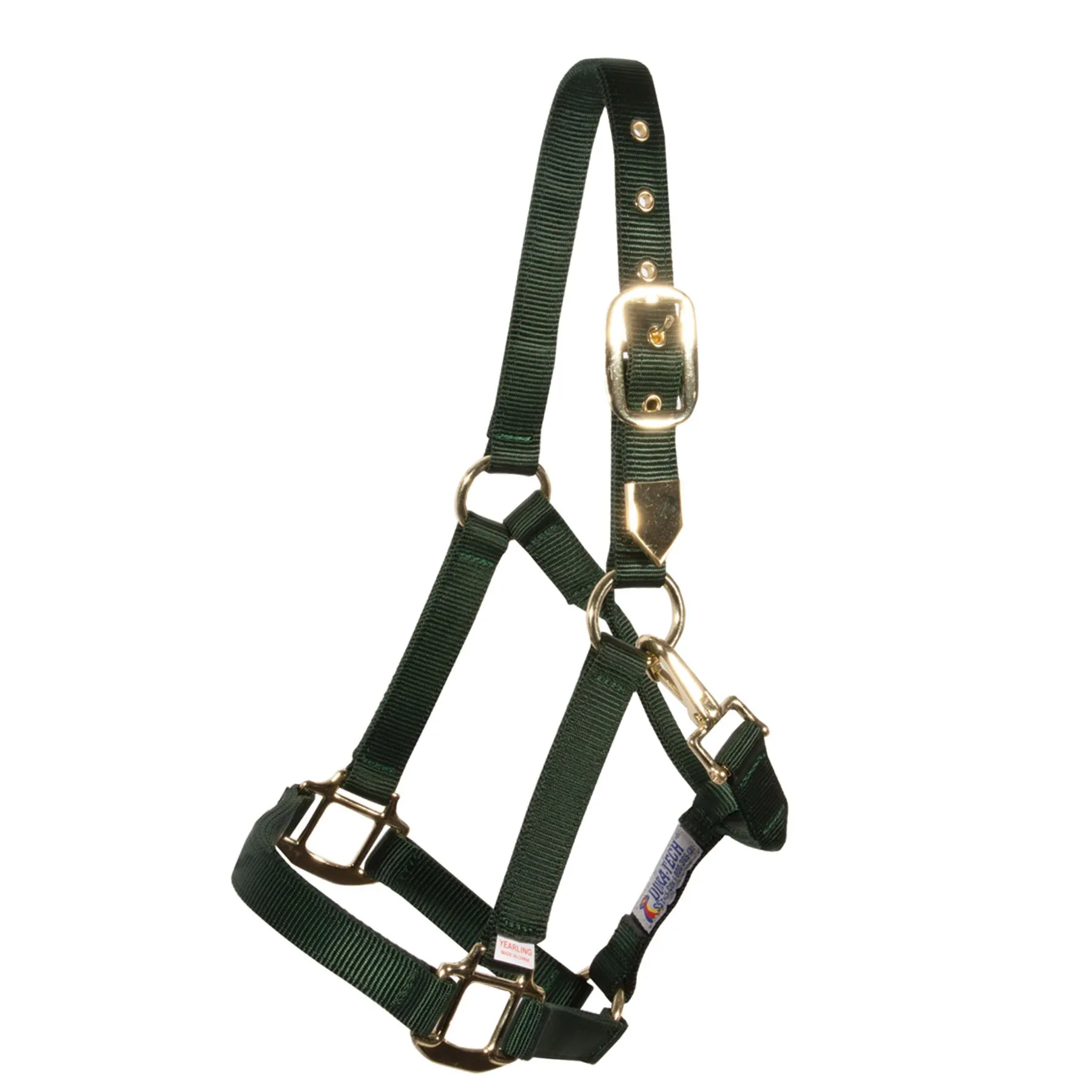 Dura-Tech Supreme Triple Ply Nylon Halter For Horses With Brass Grommets 4 Dura-Tech Supreme Triple Ply Nylon Halter For Horses With Brass Grommets - Image 4