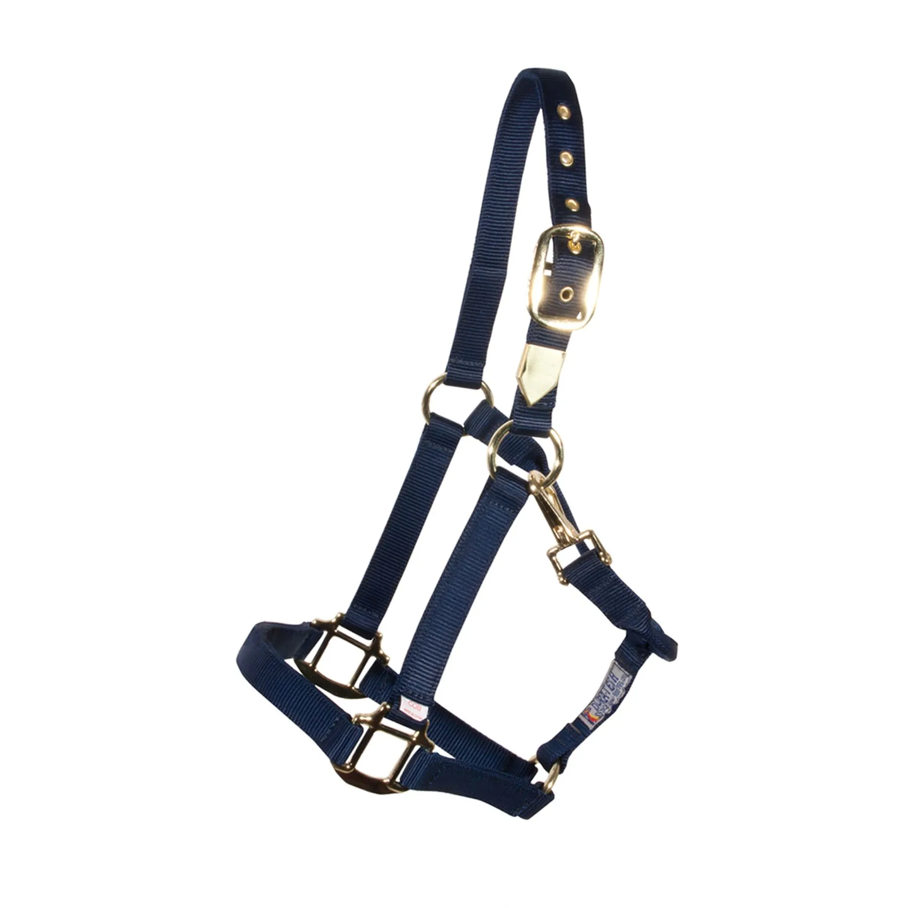 Dura-Tech Supreme Triple Ply Nylon Halter For Horses With Brass Grommets 3 Dura-Tech Supreme Triple Ply Nylon Halter For Horses With Brass Grommets - Image 3