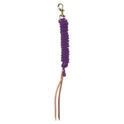 Dura-Tech® 10' Deluxe Nylon Lead Rope -Weaver Leather Shop 15216 purple
