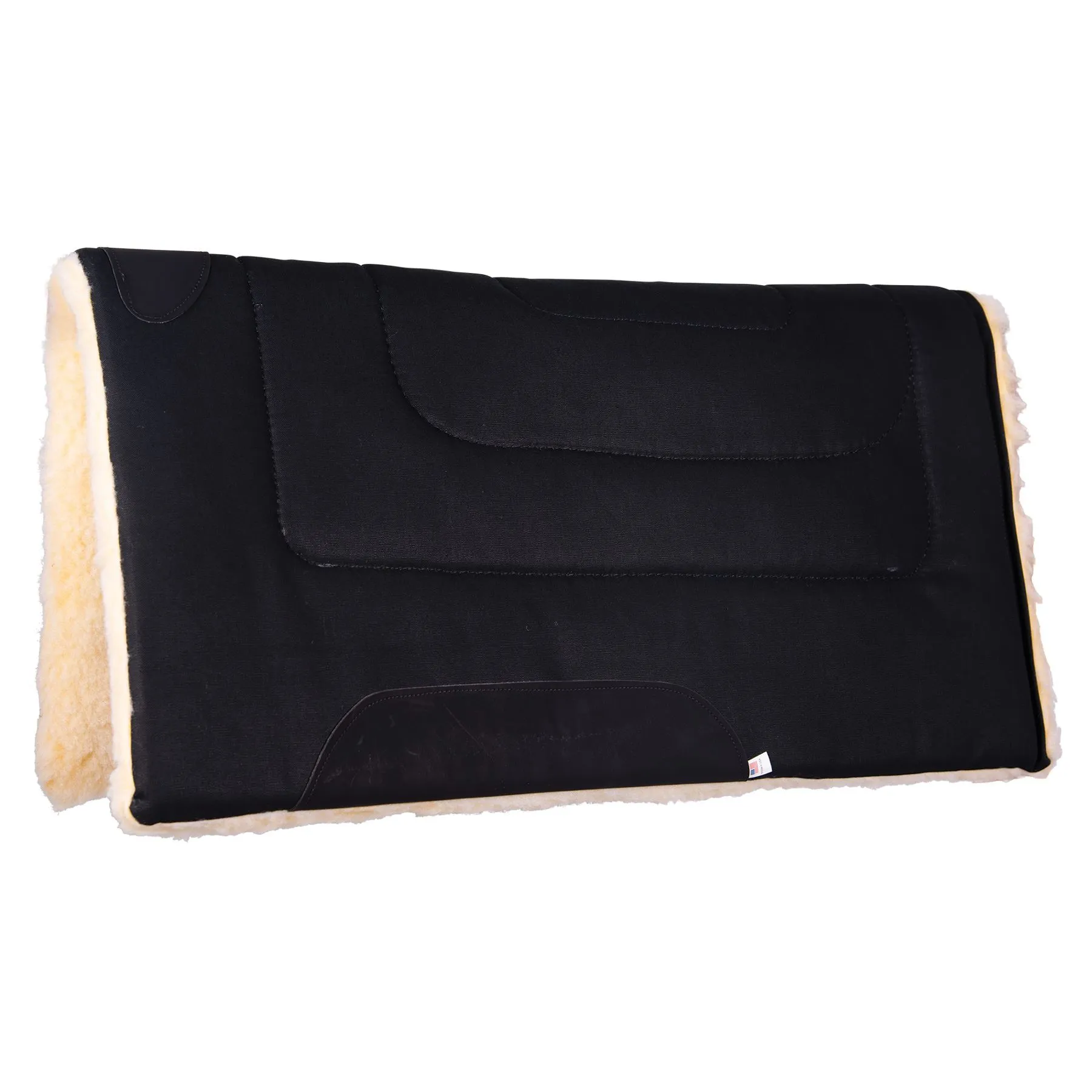 Dura-Tech® Fleece Lined Canvas Western Saddle Pad 1 Dura-Tech® Fleece Lined Canvas Western Saddle Pad