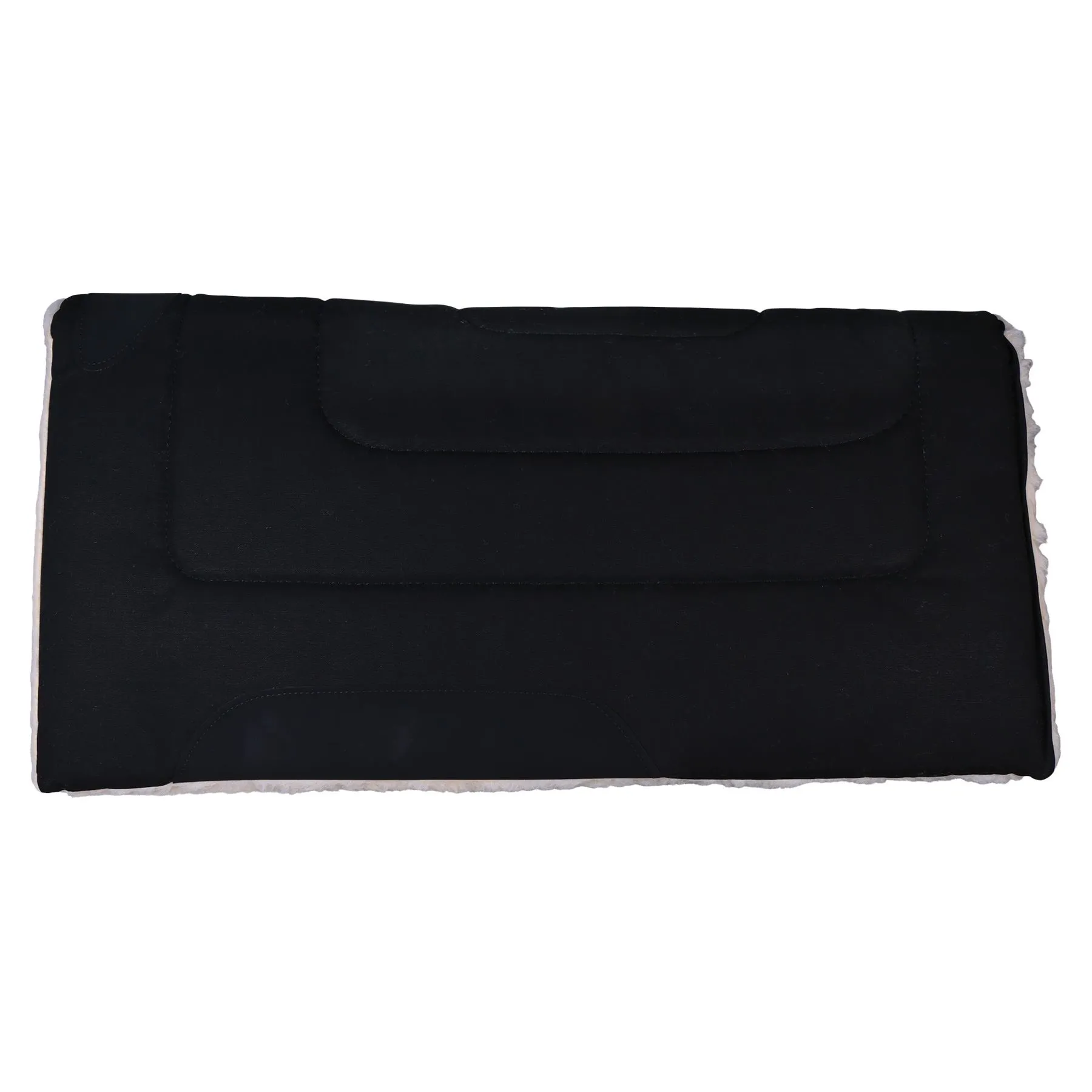 Dura-Tech® Fleece Lined Canvas Western Saddle Pad 3 Dura-Tech® Fleece Lined Canvas Western Saddle Pad - Image 3