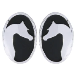 Schneiders Arabian Horse Head Conchos -Weaver Leather Shop 18403 silver