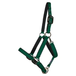 Dura-Tech Deluxe Fully Padded Nylon Halter For Horses 26 Dura-Tech Deluxe Fully Padded Nylon Halter For Horses -Weaver Leather Shop 18541 green