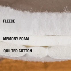 Dura-Tech® Fleece & Memory Foam Half Pad With Wither Relief 8 Dura-Tech® Fleece & Memory Foam Half Pad With Wither Relief -Weaver Leather Shop 25378 alt b