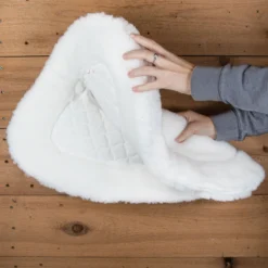 Dura-Tech® Fleece & Memory Foam Half Pad With Wither Relief 11 Dura-Tech® Fleece & Memory Foam Half Pad With Wither Relief -Weaver Leather Shop 25378 alt e