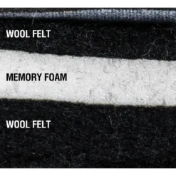 Dura-Tech® Contour Memory Foam Western Saddle Pad -Weaver Leather Shop 25391 alt b