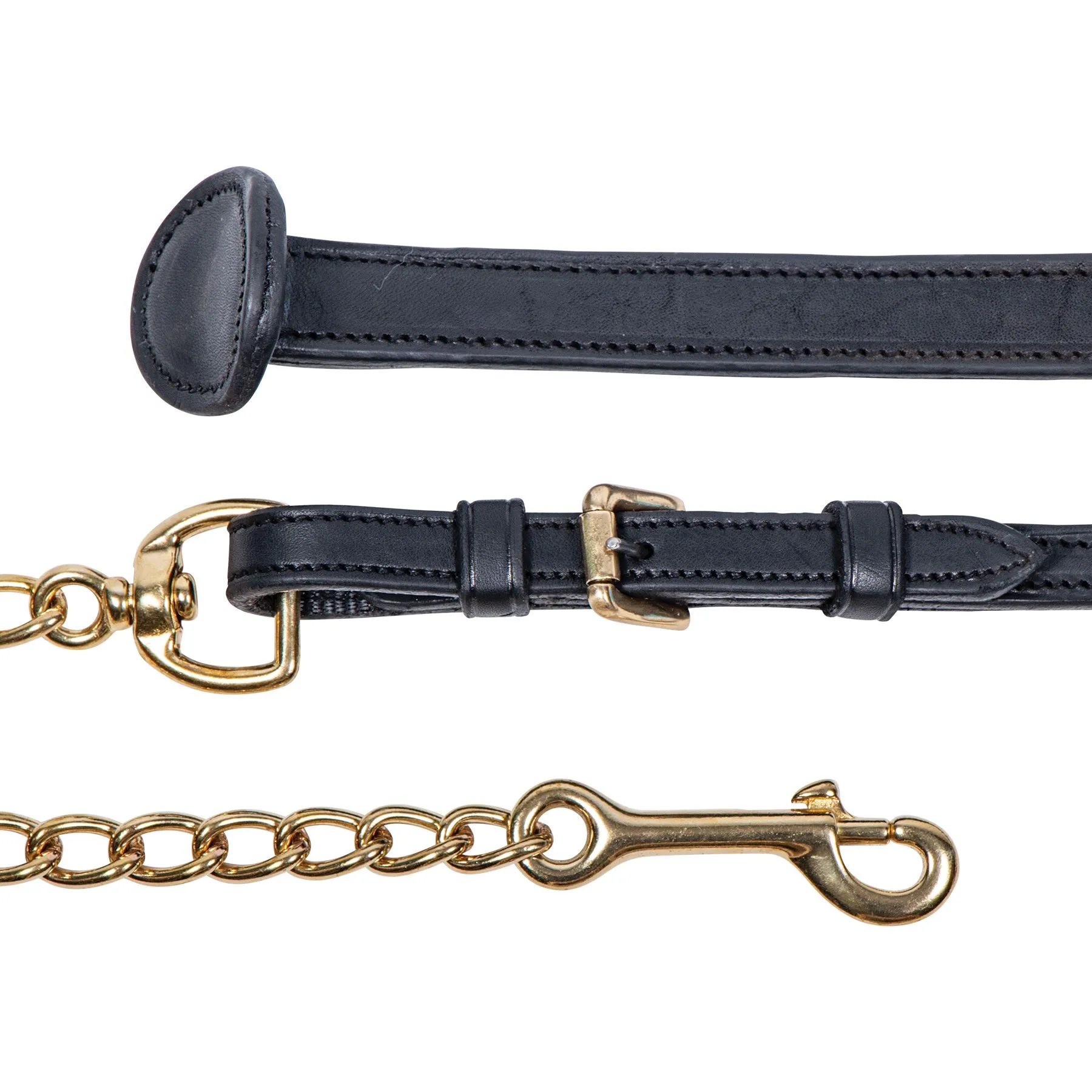 Billy Royal® Flat Leather Show Lead 1" X 10' 3 Billy Royal® Flat Leather Show Lead 1" X 10' - Image 3