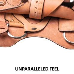 Billy Royal® Pro Work Saddle 16 Billy Royal® Pro Work Saddle -Weaver Leather Shop 30866c feature c overlay