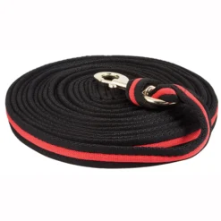Dura-Tech® Cushion Lunge Line With Snap 16 Dura-Tech® Cushion Lunge Line With Snap -Weaver Leather Shop 31017 blackred
