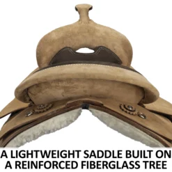 Double S Work And Trail Western Saddle -Weaver Leather Shop 31890 feature c overlay