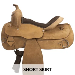 Double S Work And Trail Western Saddle -Weaver Leather Shop 31890 feature f overlay