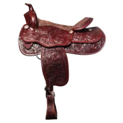 Double S Tulsa All Around Saddle -Weaver Leather Shop 33257 dark