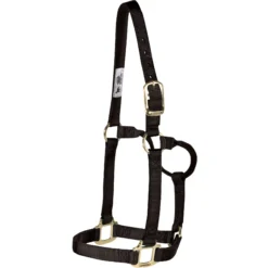 Weaver Leather Weaver Non-Adjust Nylon Halter -Weaver Leather Shop 34506 black