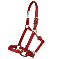 Weaver Leather Weaver Embroidered Nylon Halter -Weaver Leather Shop 35039 red