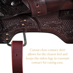 Billy Royal® Congress II Youth Show Saddle -Weaver Leather Shop 37123 alt c