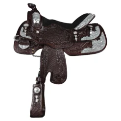 Billy Royal® Congress II Youth Show Saddle -Weaver Leather Shop 37123 darkoil
