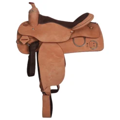 Double S Roughout Saddle -Weaver Leather Shop 37374 light