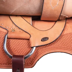 Billy Royal® Basketweave Square Skirt Western Work Saddle -Weaver Leather Shop 37891 alt d