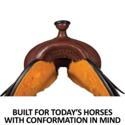 Billy Royal® Basketweave Square Skirt Western Work Saddle -Weaver Leather Shop 37891 feature d overlay