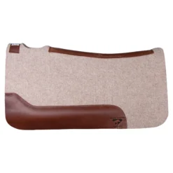 Diamond Wool® Contour Cowboy 1" Western Pad 32" X 32" -Weaver Leather Shop 38440 tan