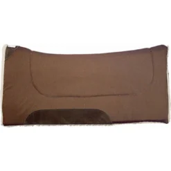 Diamond Wool Contour Comfort Cutter Western Saddle Pad -Weaver Leather Shop 38443 raisin