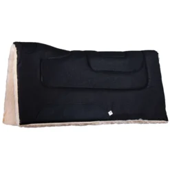 Dura-Tech® Contour Fleece Canvas Western Saddle Pad
