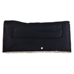 Dura-Tech® Contour Fleece Canvas Western Saddle Pad -Weaver Leather Shop 38713 black
