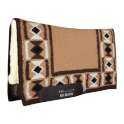 Professional's Choice® Comfort-Fit SMx Air Ride™ Hourglass Western Saddle Pad -Weaver Leather Shop 38765 tanchocolate