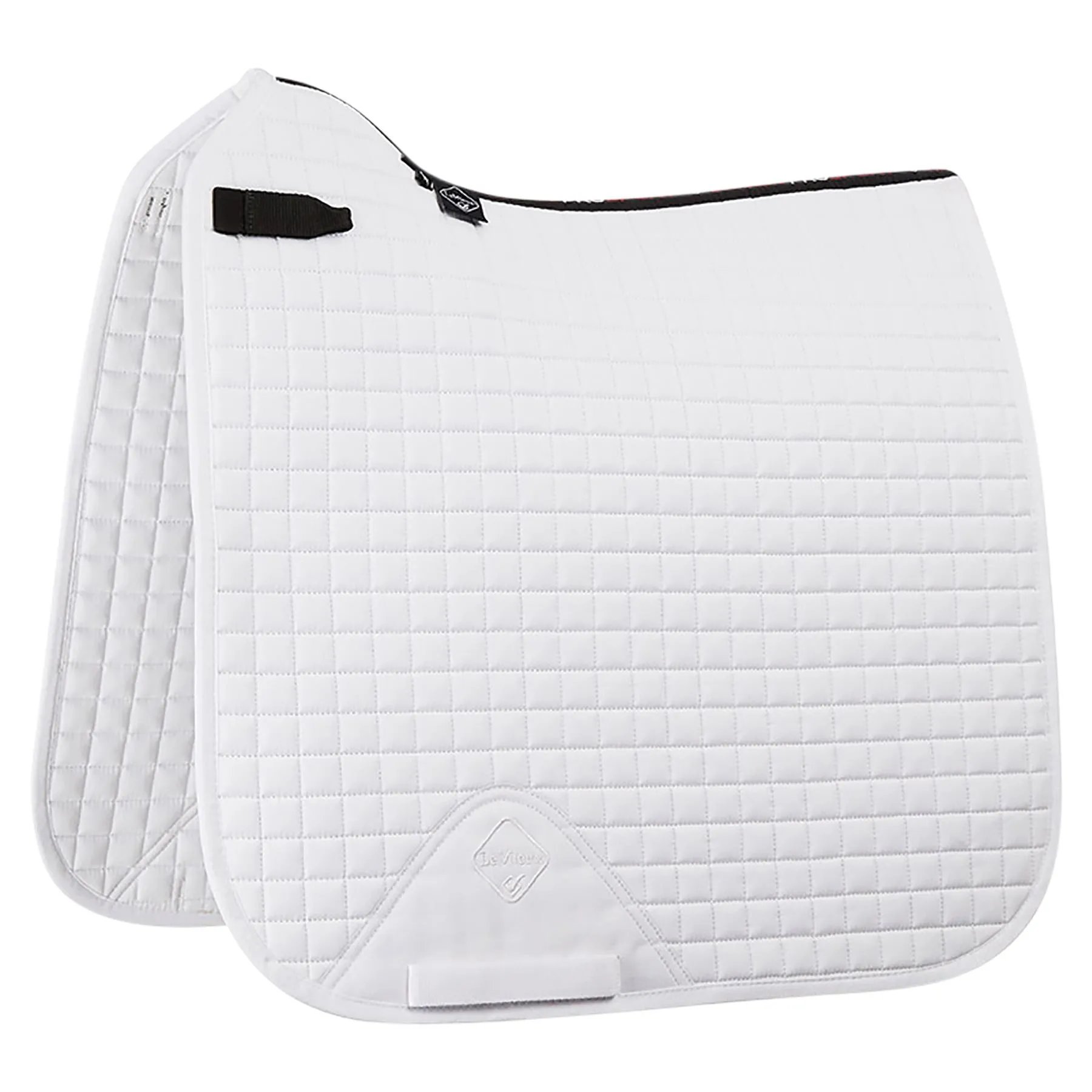 LeMieux® Prosport Square Plain Cotton D-Ring Dressage Saddle Pad 3 LeMieux® Prosport Square Plain Cotton D-Ring Dressage Saddle Pad - Image 3