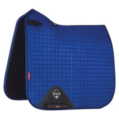 LeMieux® Prosport Square Suede Dressage Saddle Pad -Weaver Leather Shop 40196 benettonblue
