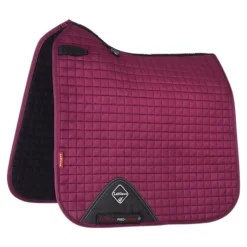 LeMieux® Prosport Square Suede Dressage Saddle Pad -Weaver Leather Shop 40196 plum