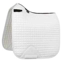 LeMieux® Prosport Square Suede Dressage Saddle Pad -Weaver Leather Shop 40196 white