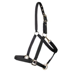 Dura-Tech® Deluxe Fully Padded 3/4" Nylon Halter 16 Dura-Tech® Deluxe Fully Padded 3/4" Nylon Halter -Weaver Leather Shop 40249 black