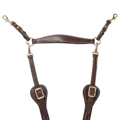 Billy Royal® Deluxe Padded Adjustable Trail Breastcollar -Weaver Leather Shop 40299 alt c