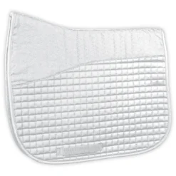 Dura-Tech® Dressage Saddle Pad With Anti-Slip Top -Weaver Leather Shop 40334 white
