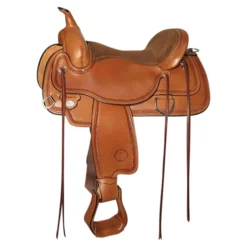 Circle Y Topeka Flex2® Western Trail Saddle