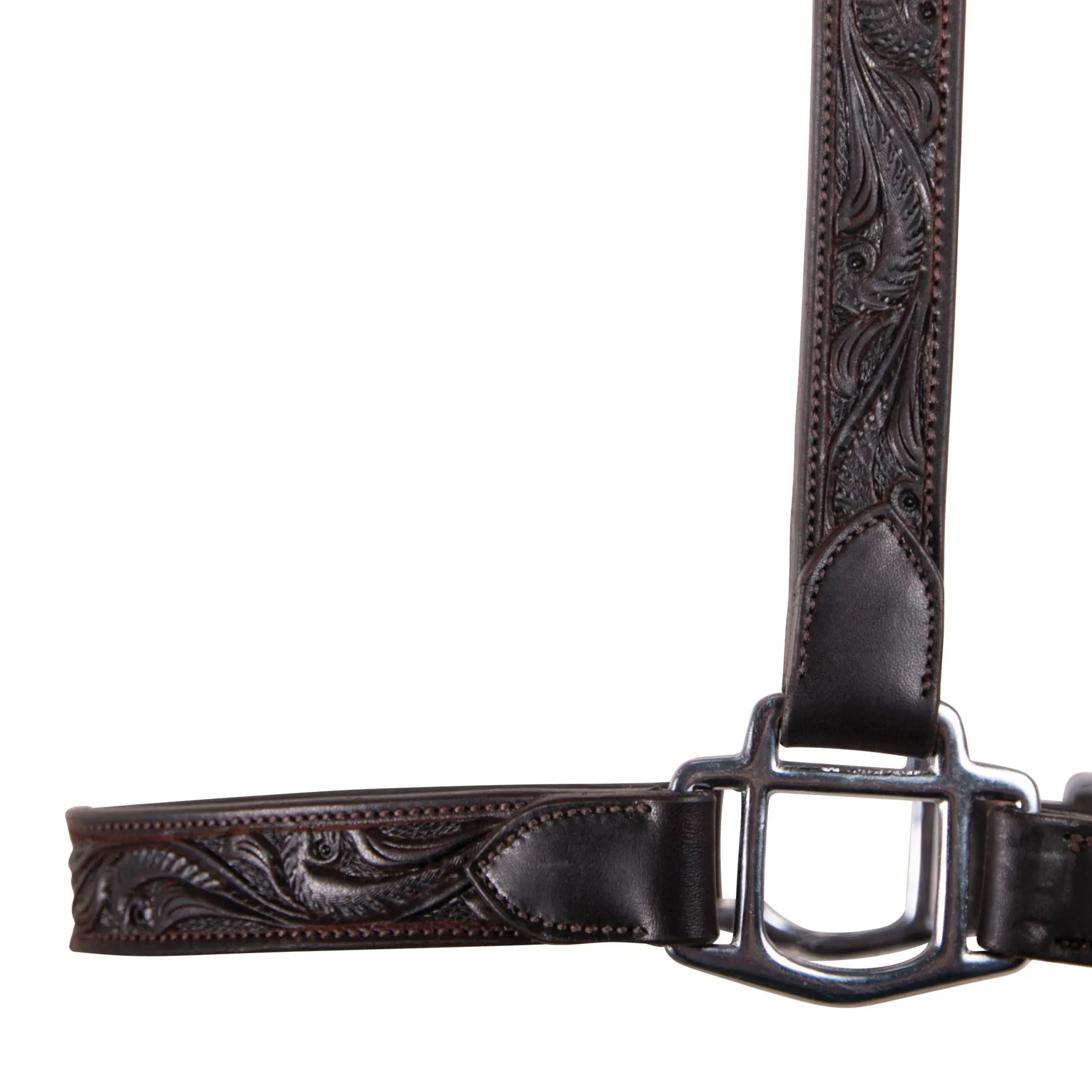 Billy Royal® Tooled Leather Show Halter 5 Billy Royal® Tooled Leather Show Halter - Image 5