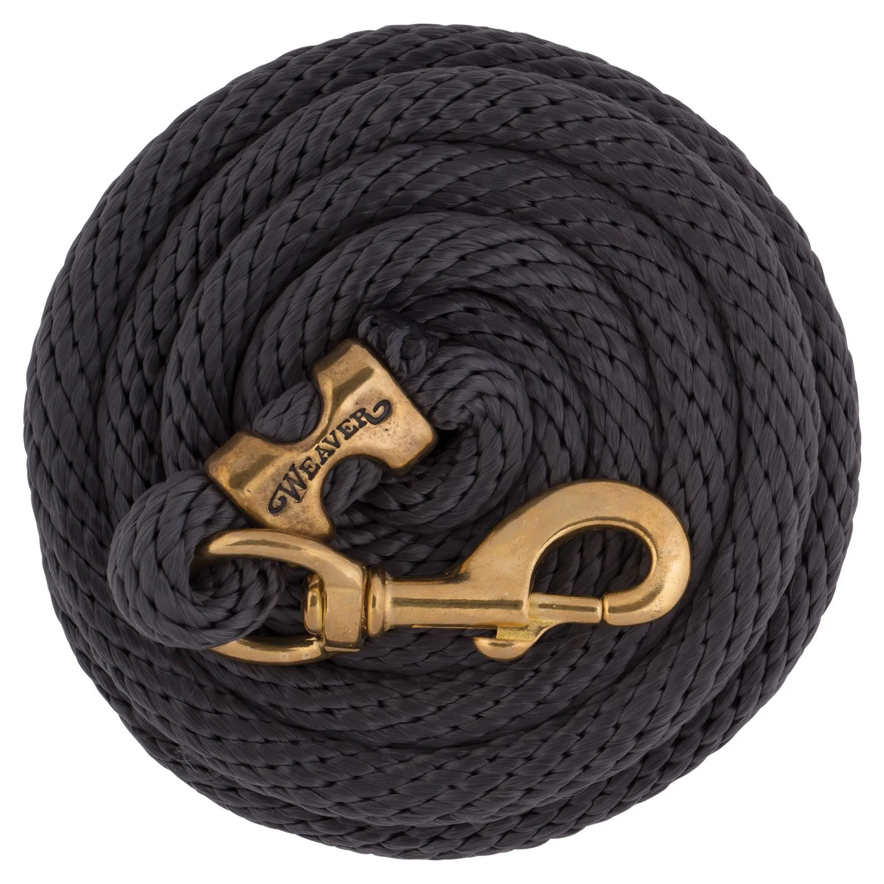 Weaver Leather Weaver Poly Lead Rope With Solid Brass Snap 2 Weaver Leather Weaver Poly Lead Rope With Solid Brass Snap - Image 2