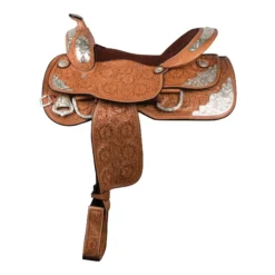 Double S Denver Youth Western Show Saddle -Weaver Leather Shop 40663 lightoil