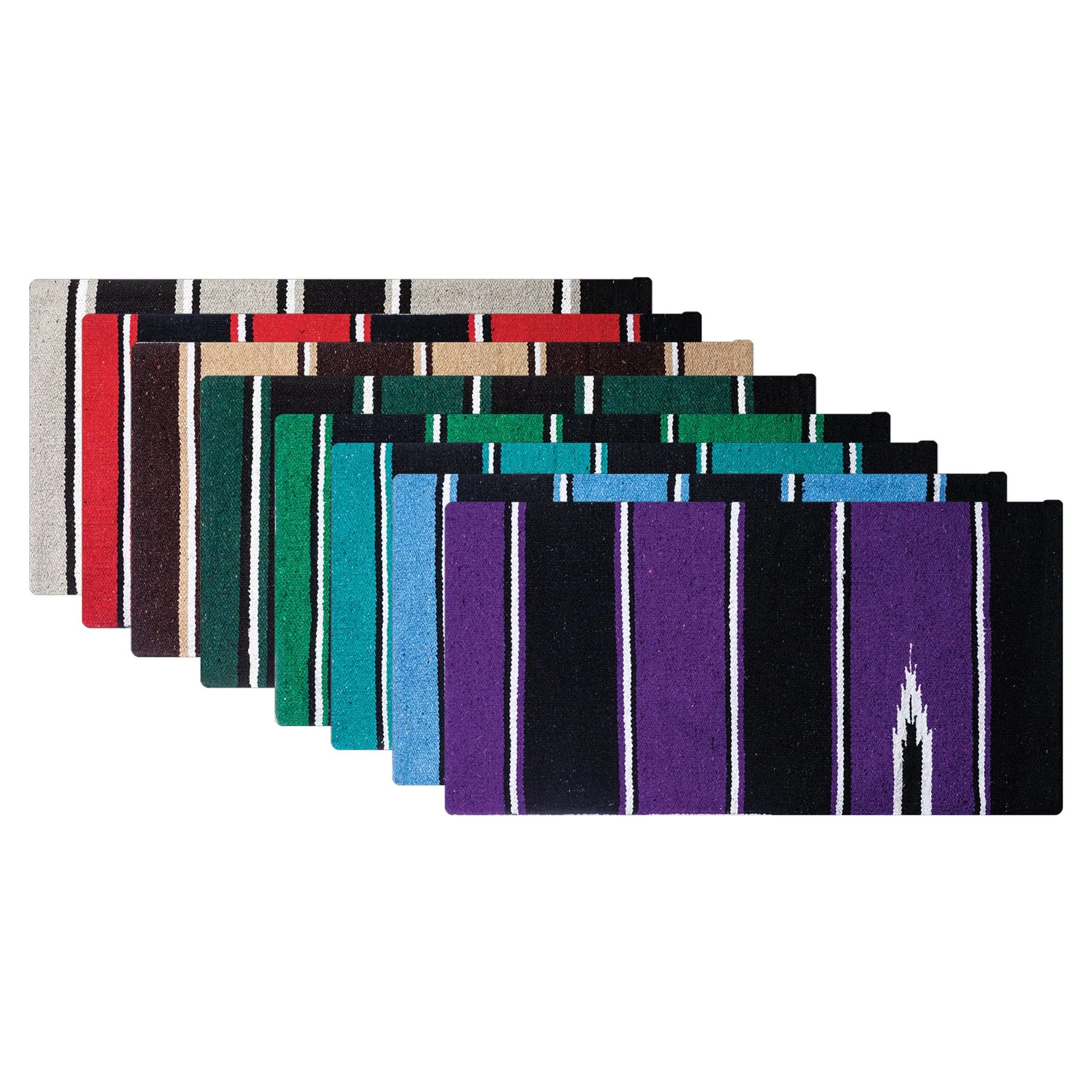 Dura-Tech® Printed Double Layer Navajo Western Saddle Blanket 32" X 32" 1 Dura-Tech® Printed Double Layer Navajo Western Saddle Blanket 32" X 32"