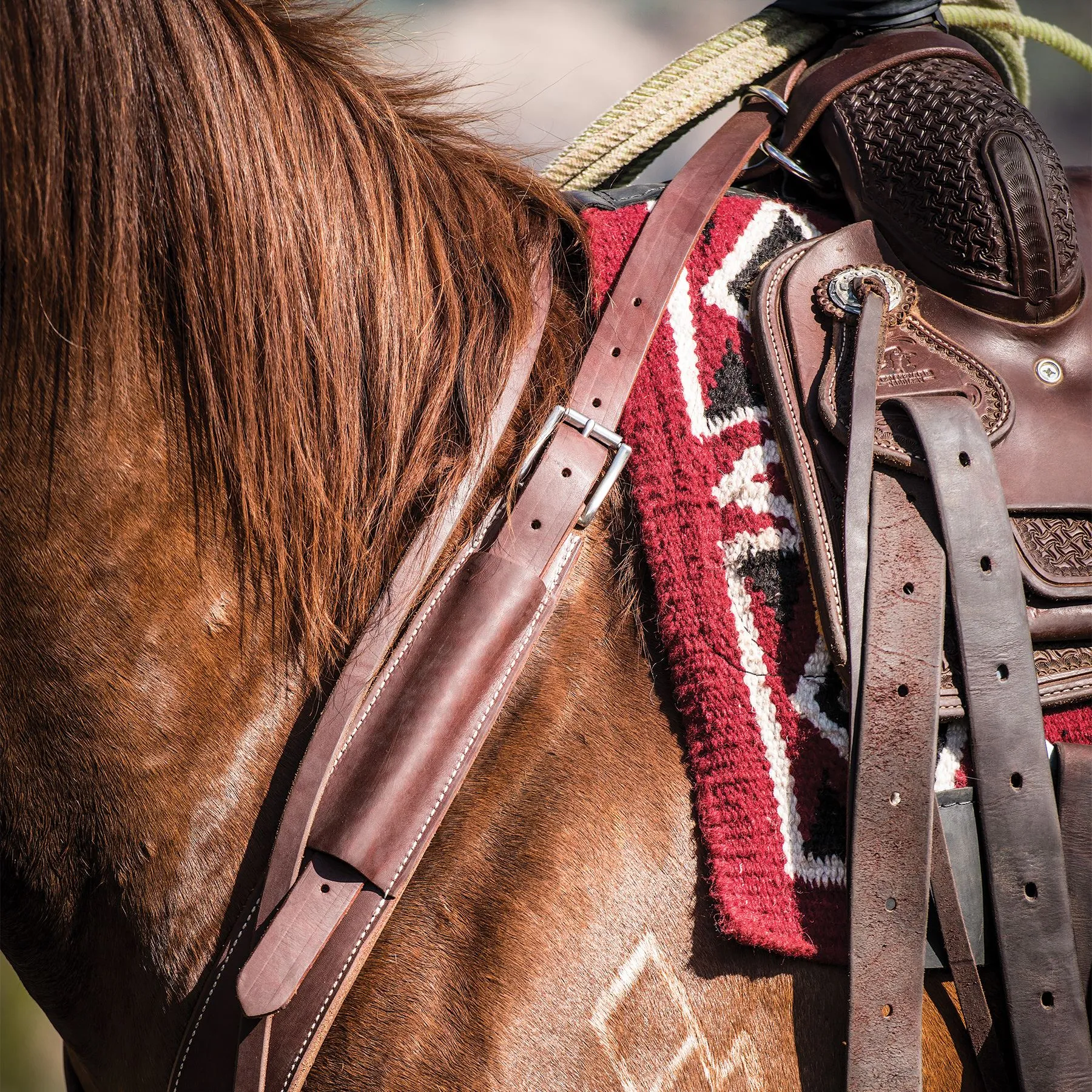Weaver Leather® Working Cowboy Pulling Breastcollar 3 Weaver Leather® Working Cowboy Pulling Breastcollar - Image 3