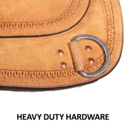 Double S Running W Roughout Work Saddle -Weaver Leather Shop 41046 feature d overlay