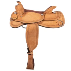 Double S Running W Roughout Work Saddle -Weaver Leather Shop 41046 lightoil