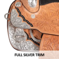 Double S Cody Show Saddle -Weaver Leather Shop 41084 feature b overlay